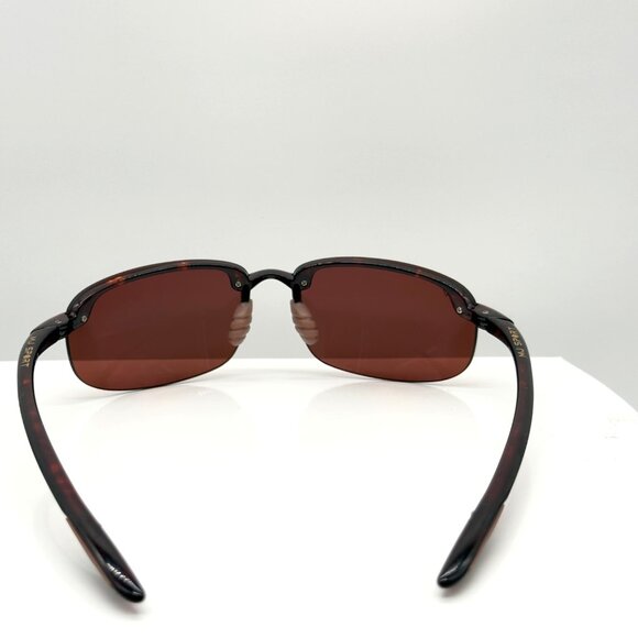 New Maui Jim Ho'Okipa Sunglasses Tortoise Frame Rose Polarized Lens R407-10 Case - Picture 7 of 12